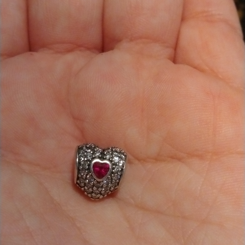 ❤️ AUTHENTIC PANDORA HEART BRACELET CHARM